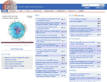 Tablet Screenshot of caida.org